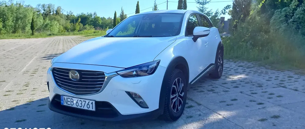 elbląg Mazda CX-3 cena 59900 przebieg: 168000, rok produkcji 2016 z Elbląg